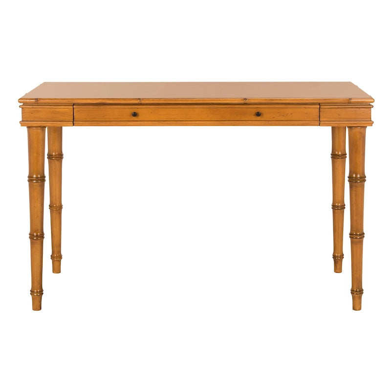 Bureau à 1 tiroir – marron/noir/blanc/gris, pour une personne