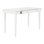 Bureau à 1 tiroir – marron/noir/blanc/gris, pour une personne