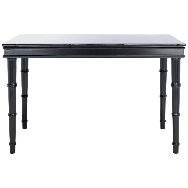 Bureau à 1 tiroir – marron/noir/blanc/gris, pour une personne