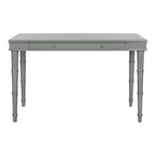 Bureau à 1 tiroir – marron/noir/blanc/gris, pour une personne