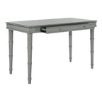 Bureau à 1 tiroir – marron/noir/blanc/gris, pour une personne