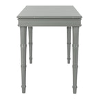 Bureau à 1 tiroir – marron/noir/blanc/gris, pour une personne