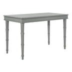 Bureau à 1 tiroir – marron/noir/blanc/gris, pour une personne