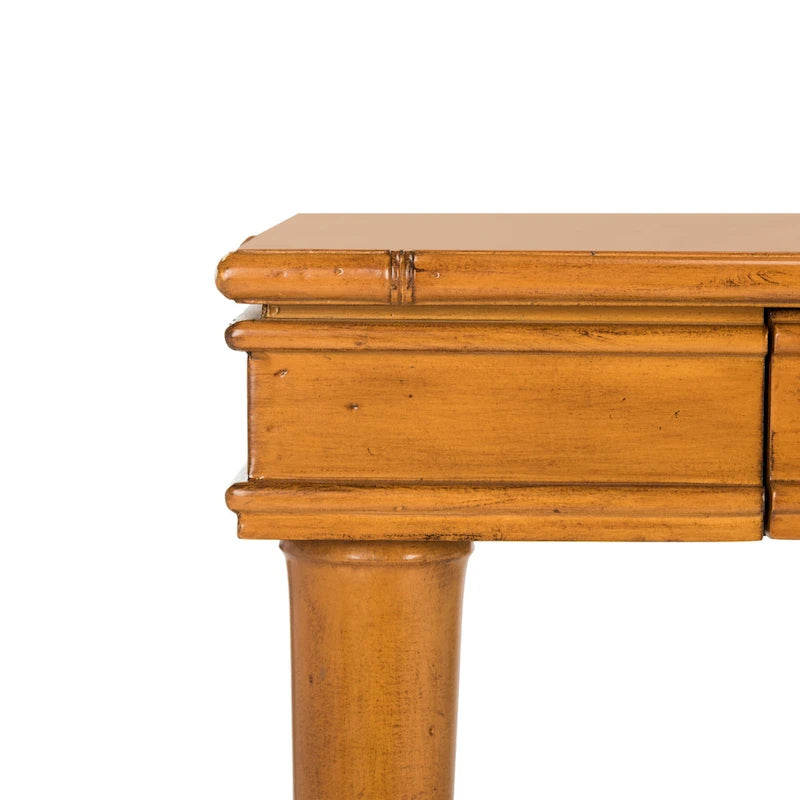 Bureau à 1 tiroir – marron/noir/blanc/gris, pour une personne