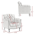 Fauteuil d'appoint capitonné 1 place en similicuir, marron / noir / camel / rouge foncé / bleu nuit / beige