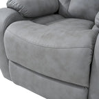 Fauteuil inclinable releveur gris clair/gris foncé, une place