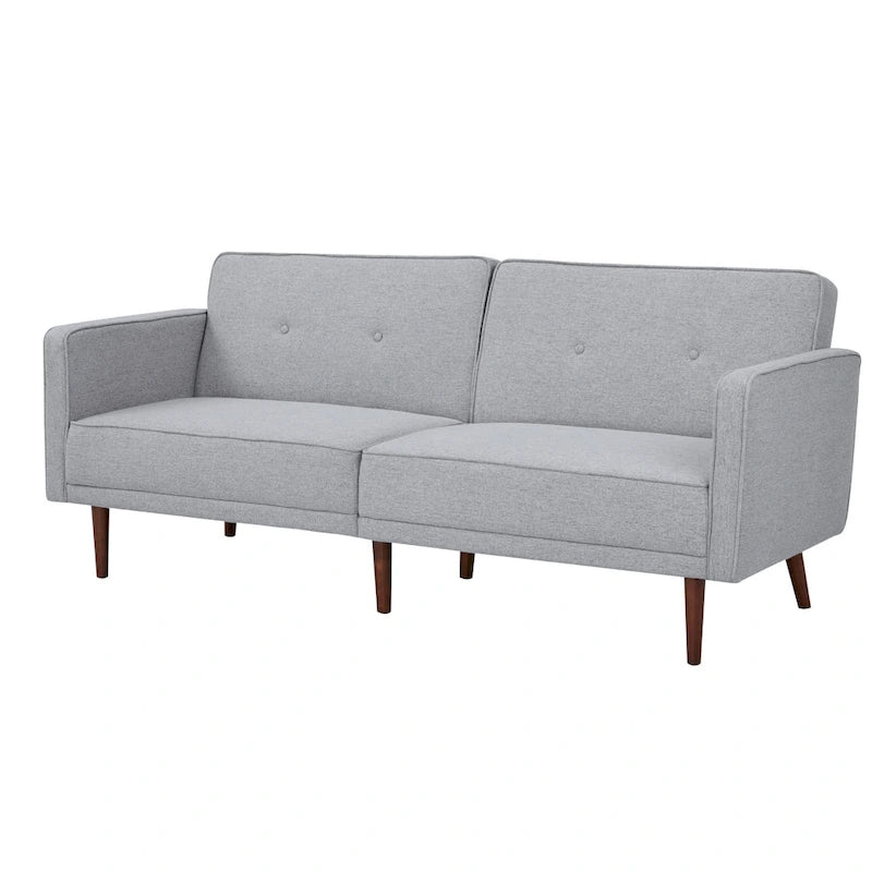 Canapé-lit convertible 3 places – Moutarde / Clair de lune / Anthracite / Bleu velours / Tabac / Vert