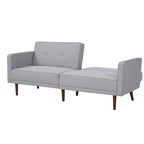 Moutarde / Clair de Lune / Charbon / Bleu Velours / Tabac / Canapé convertible vert – 3 places