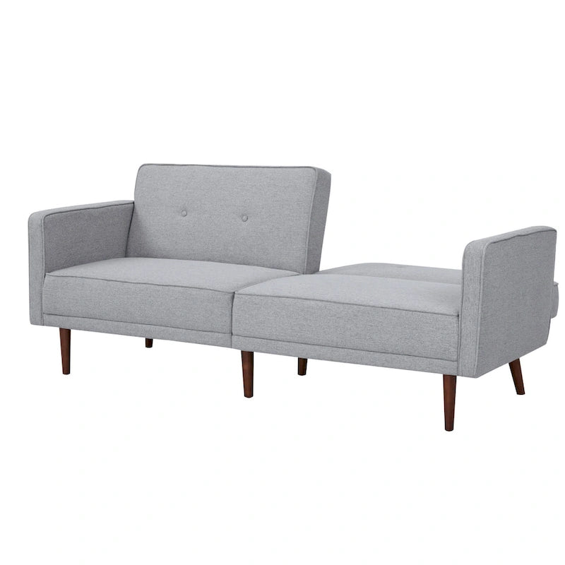 Canapé-lit convertible 3 places – Moutarde / Clair de lune / Anthracite / Bleu velours / Tabac / Vert