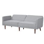 Moutarde / Clair de Lune / Charbon / Bleu Velours / Tabac / Canapé convertible vert – 3 places