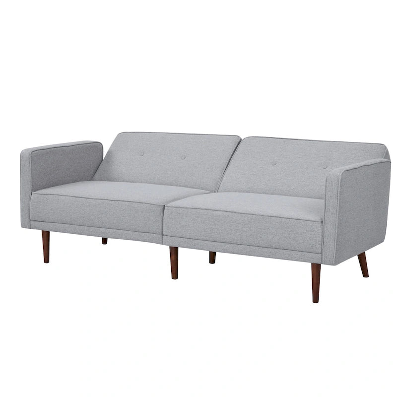 Canapé-lit convertible 3 places – Moutarde / Clair de lune / Anthracite / Bleu velours / Tabac / Vert