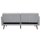 Moutarde / Clair de Lune / Charbon / Bleu Velours / Tabac / Canapé convertible vert – 3 places