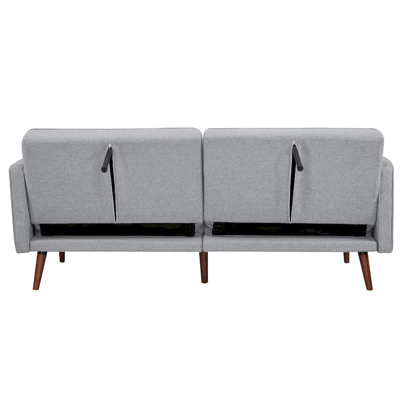 Moutarde / Clair de Lune / Charbon / Bleu Velours / Tabac / Canapé convertible vert – 3 places