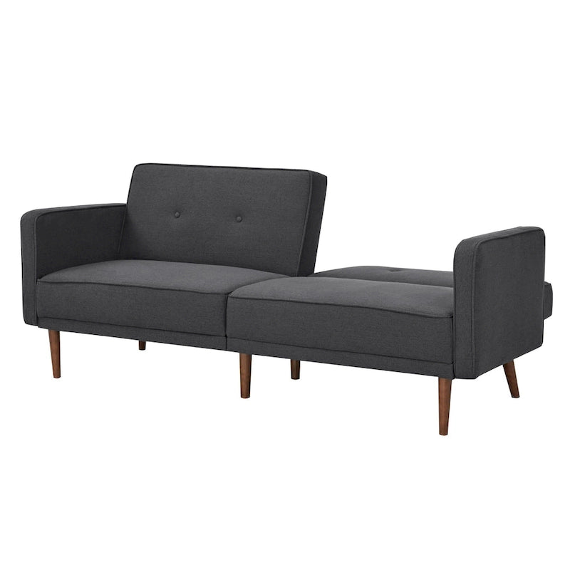 Moutarde / Clair de Lune / Charbon / Bleu Velours / Tabac / Canapé convertible vert – 3 places