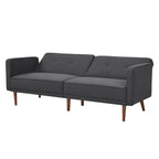 Moutarde / Clair de Lune / Charbon / Bleu Velours / Tabac / Canapé convertible vert – 3 places