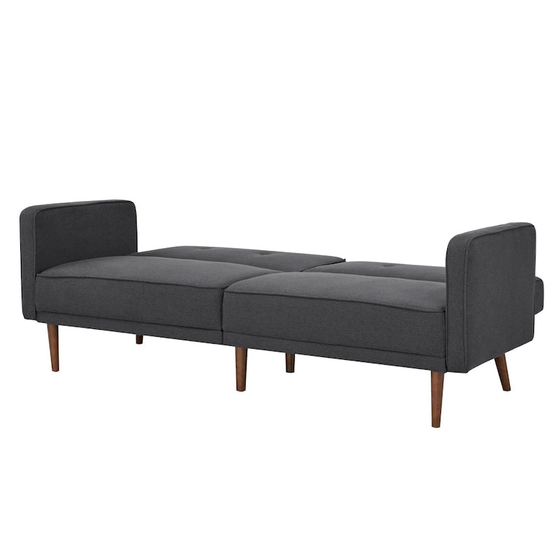 Moutarde / Clair de Lune / Charbon / Bleu Velours / Tabac / Canapé convertible vert – 3 places