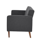 Moutarde / Clair de Lune / Charbon / Bleu Velours / Tabac / Canapé convertible vert – 3 places