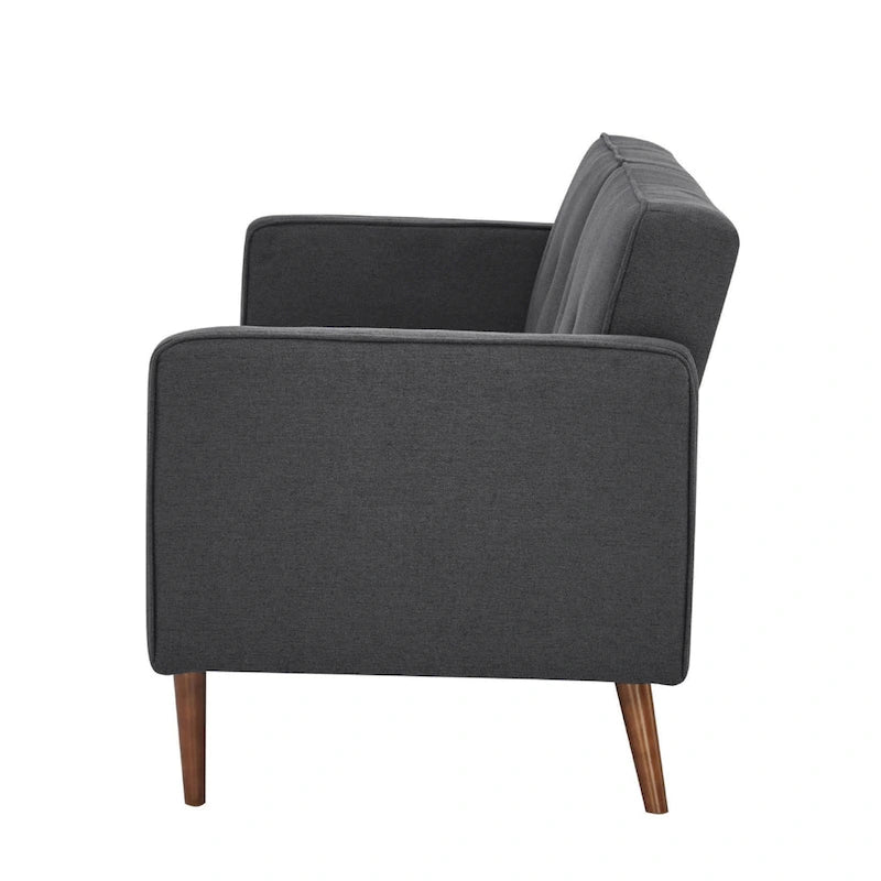 Moutarde / Clair de Lune / Charbon / Bleu Velours / Tabac / Canapé convertible vert – 3 places