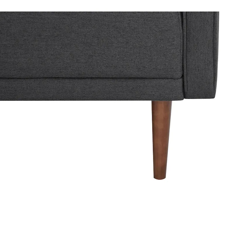Moutarde / Clair de Lune / Charbon / Bleu Velours / Tabac / Canapé convertible vert – 3 places