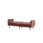 Moutarde / Clair de Lune / Charbon / Bleu Velours / Tabac / Canapé convertible vert – 3 places