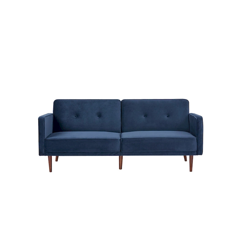 Moutarde / Clair de Lune / Charbon / Bleu Velours / Tabac / Canapé convertible vert – 3 places
