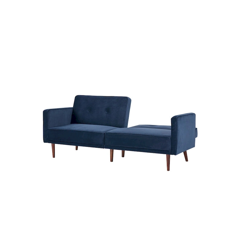 Moutarde / Clair de Lune / Charbon / Bleu Velours / Tabac / Canapé convertible vert – 3 places