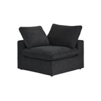 Canapé modulaire sectionnel en V 6 places blanc/noir/gris/kaki