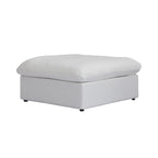 Canapé modulaire sectionnel en V 6 places blanc/noir/gris/kaki