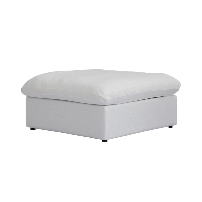 Canapé modulaire sectionnel en V 6 places blanc/noir/gris/kaki