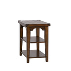Table d'appoint rustique Russet Brown, 1 personne