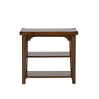 Table d'appoint rustique Russet Brown, 1 personne