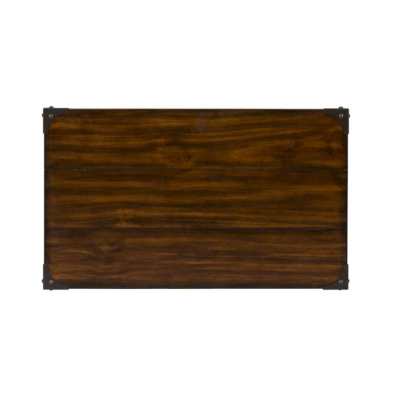 Table d'appoint rustique Russet Brown, 1 personne