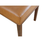Chaise de salle à manger Chameau / Blanc / Gris – Siège unique