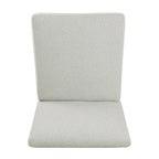 Chaise de salle à manger Chameau / Blanc / Gris – Siège unique