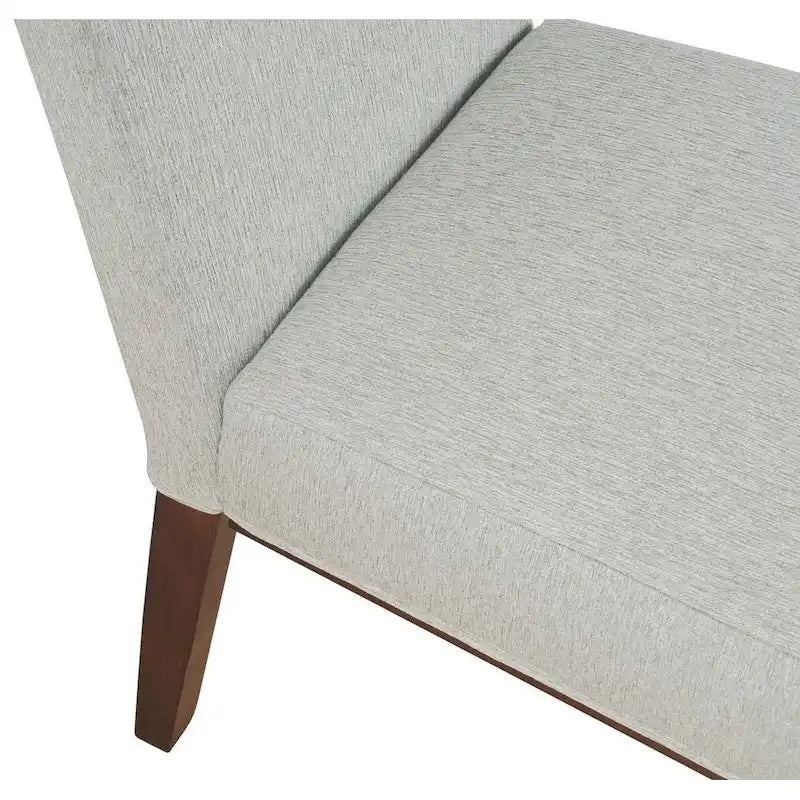 Chaise de salle à manger Chameau / Blanc / Gris – Siège unique