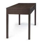 Noyer chaud / Noyer de hickory / Chêne clair moyen / Blanc – Bureau contemporain en bois massif, 1 personne