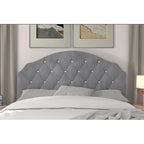 Tête de lit capitonnée en velours, bleu/noir/rose/gris argenté, simple/double/grand lit/très grand lit, 1 personne