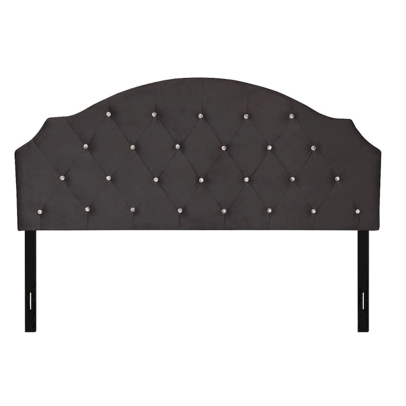 Tête de lit capitonnée en velours, bleu/noir/rose/gris argenté, simple/double/grand lit/très grand lit, 1 personne