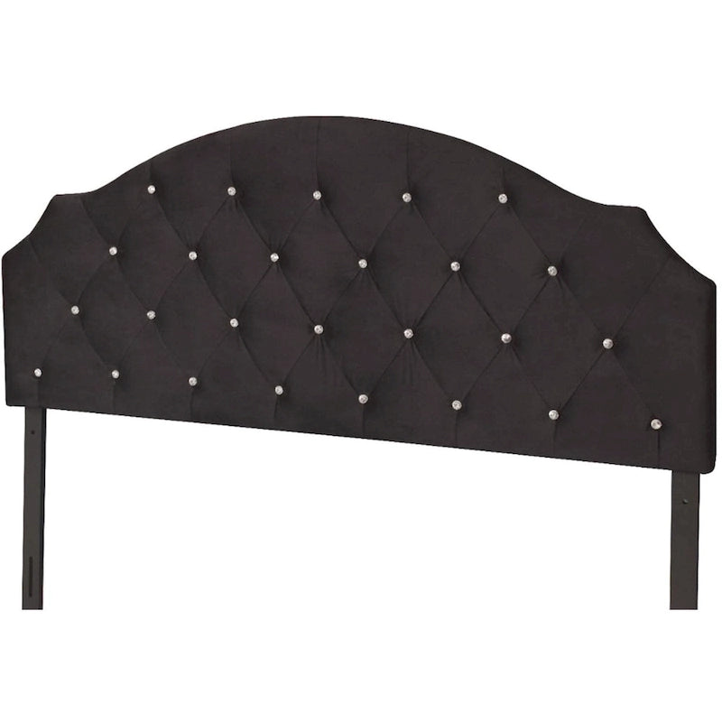 Tête de lit capitonnée en velours, bleu/noir/rose/gris argenté, simple/double/grand lit/très grand lit, 1 personne
