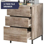 Bureau d'angle en L avec tiroirs, bois véritable / marron foncé, 2 personnes