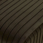 Banc tapissé en velours, multicolore, pieds en laiton antique/noir, 1-2 places