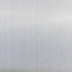 Table de travail et de préparation commerciale en acier inoxydable argenté avec deux étagères inférieures, pour 1 personne