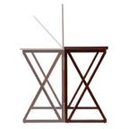 Table pliante à hauteur de comptoir, expresso, 2 à 4 places