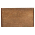 Banc de rangement avec cadre en noyer / bois laqué blanc / bois noir, siège en lin et PU, 2 places