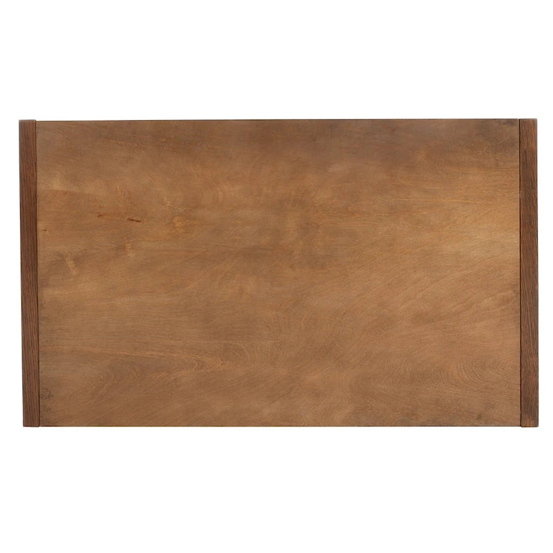 Banc de rangement avec cadre en noyer / bois laqué blanc / bois noir, siège en lin et PU, 2 places