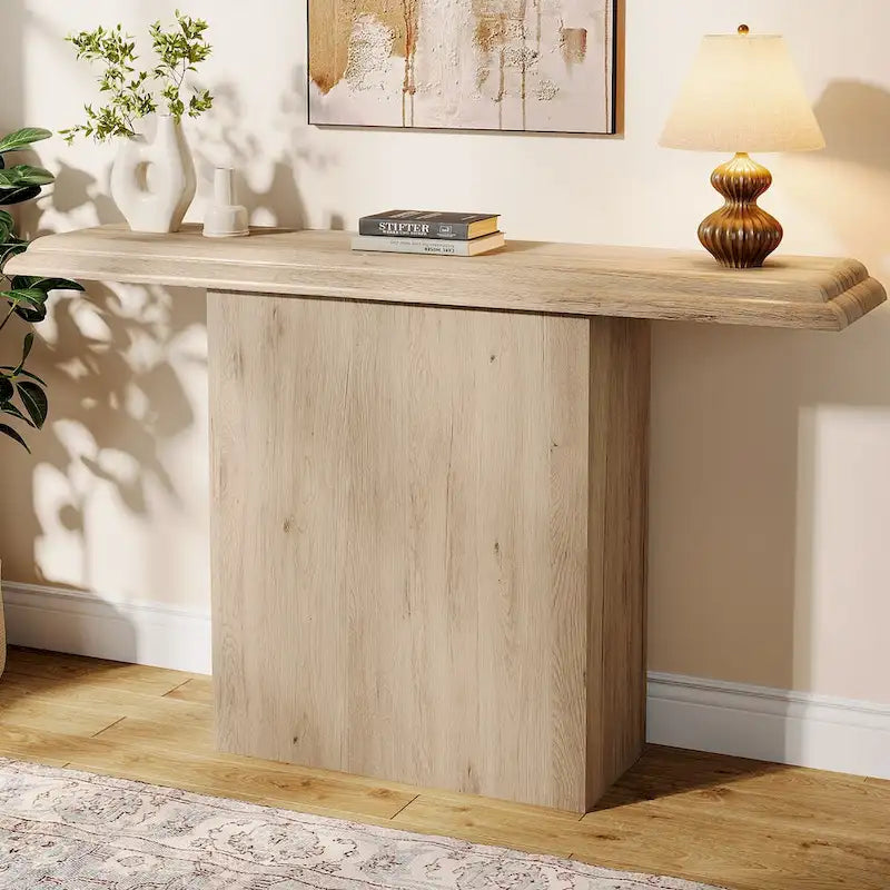 Console Naturelle, Panneau de Particules, Assemblage 1 Personne, 41.33"