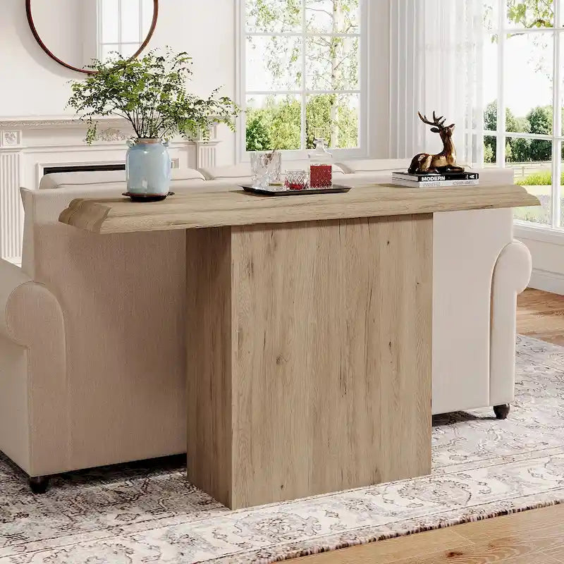 Console Naturelle, Panneau de Particules, Assemblage 1 Personne, 41.33"