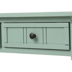 Console 2 tiroirs avec étagère inférieure – Gris antique | Expresso | Bleu rétro | Ivoire | Bleu marine