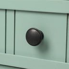 Console 2 tiroirs avec étagère inférieure – Gris antique | Expresso | Bleu rétro | Ivoire | Bleu marine