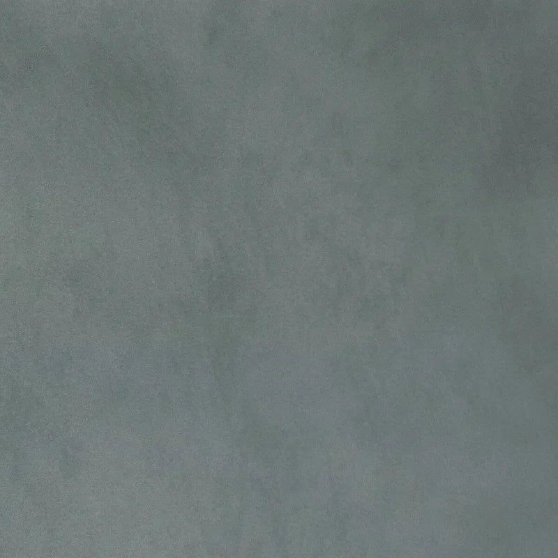 Lit de repos en velours bleu clair/gris avec lit gigogne, 2 places